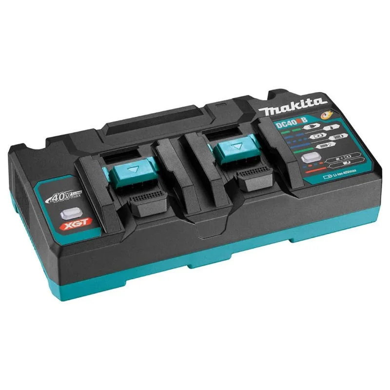 makita dc40rb dual port 40vmax xgt fast charger