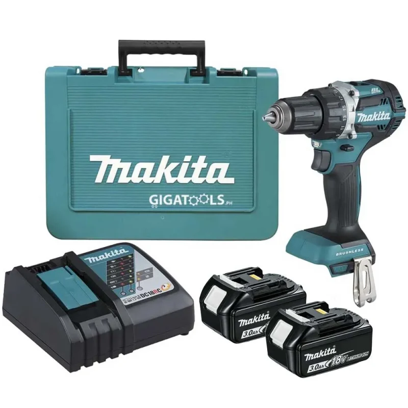 makita dhp484rfe 18v brushless hammer drill heavy duty