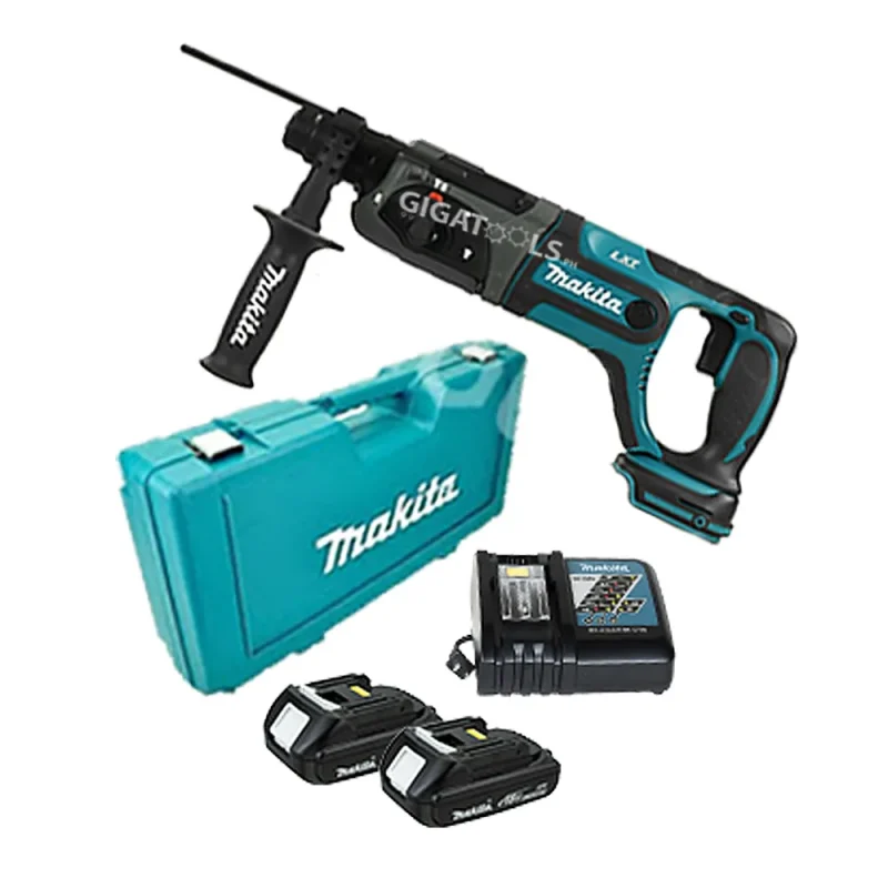 makita dhr241sye 18v cordless rotary hammer 20mm li ion