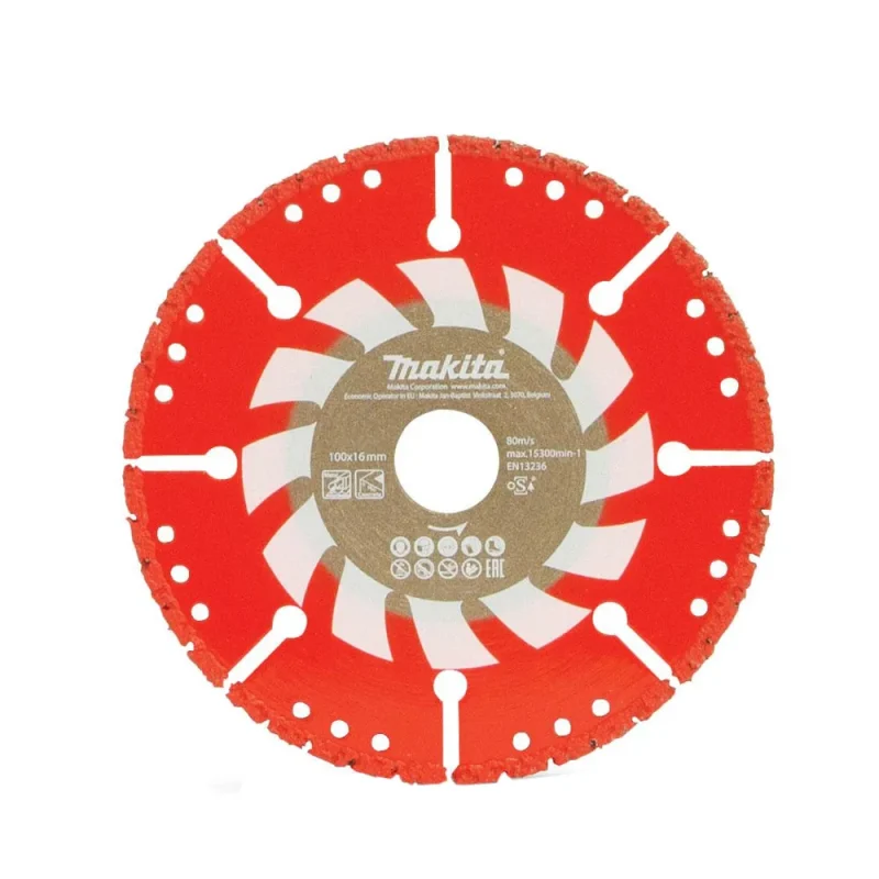 makita diamond cutting disc vacuum brazed segmented wheel for precision rescue jobs