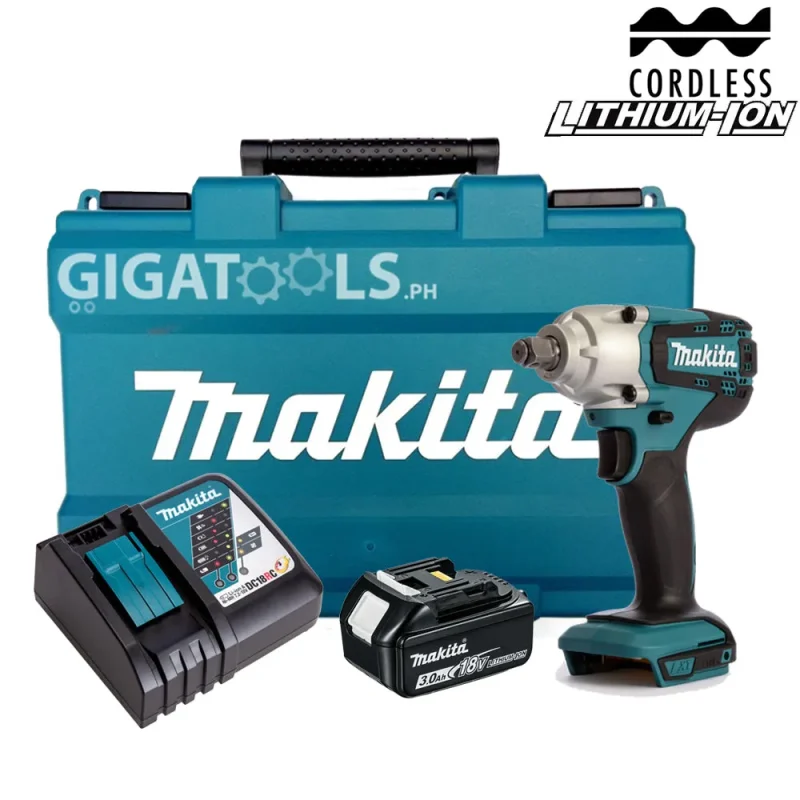 makita dtw190rf 18v lxt 1 2 cordless impact wrench kit