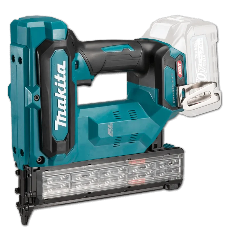 makita fn001gz 18ga xgt li ion cordless brushless brad nailer bare tool