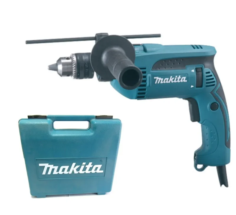 makita hp1640k 5 8 hammer drill 16 mm 680w w carrying case