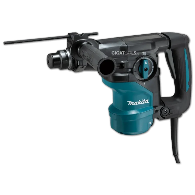 makita hr3001cj 1 050w 3 9j rotary hammer 30mm bit