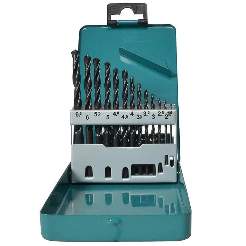 makita hss r 13 piece metal drill bit set d 54075