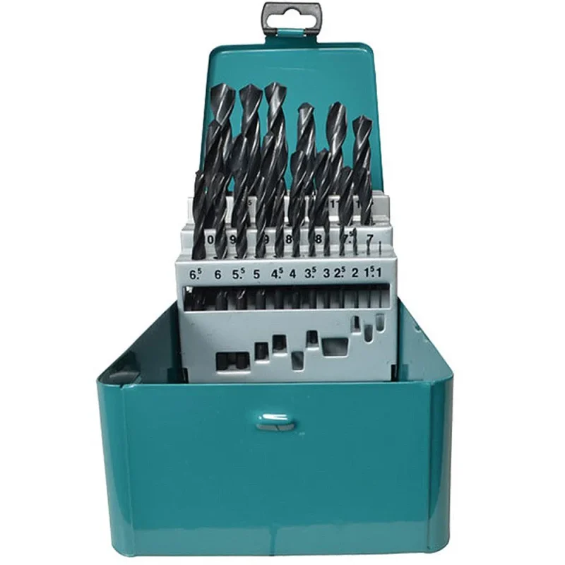 makita hss r 25 piece metal drill bit set d 54097