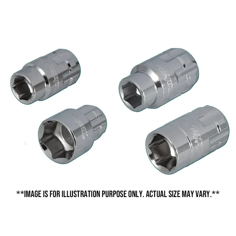 makita pass thru sockets set 10mm to 19mm