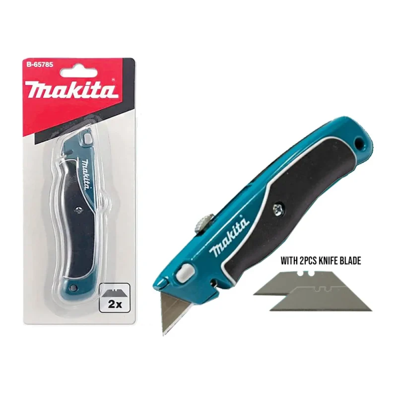 makita retractable utility knife 2 pack blades