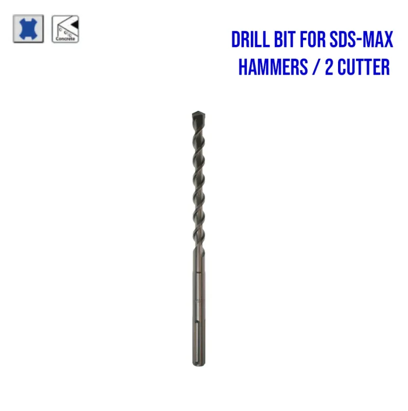 makita sds max tungsten carbide drill bit 2 cutter