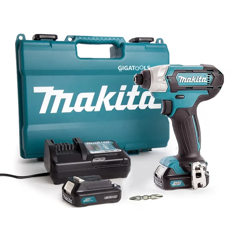 makita td110dwye 12v max cxt cordless impact driver kit