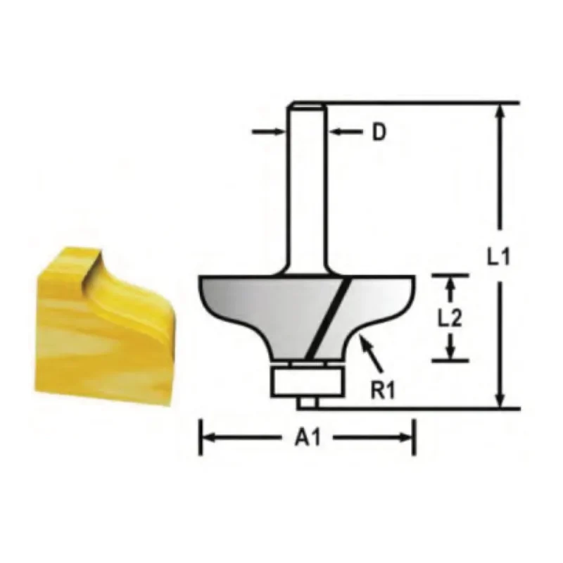 makita tungsten carbide ogee bit high quality cutting tool