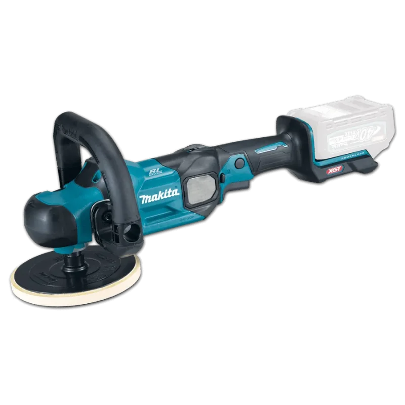 makita xgt 40vmax 180mm cordless polisher bare tool