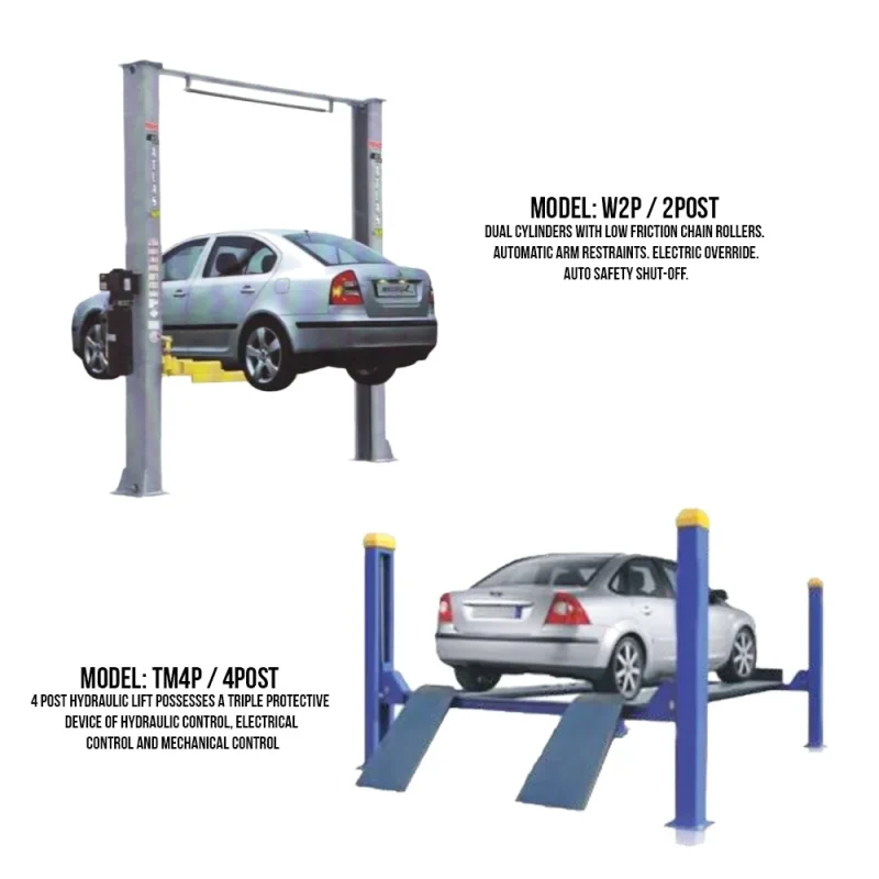 meiho hydraulic car lifter high quality easy lift