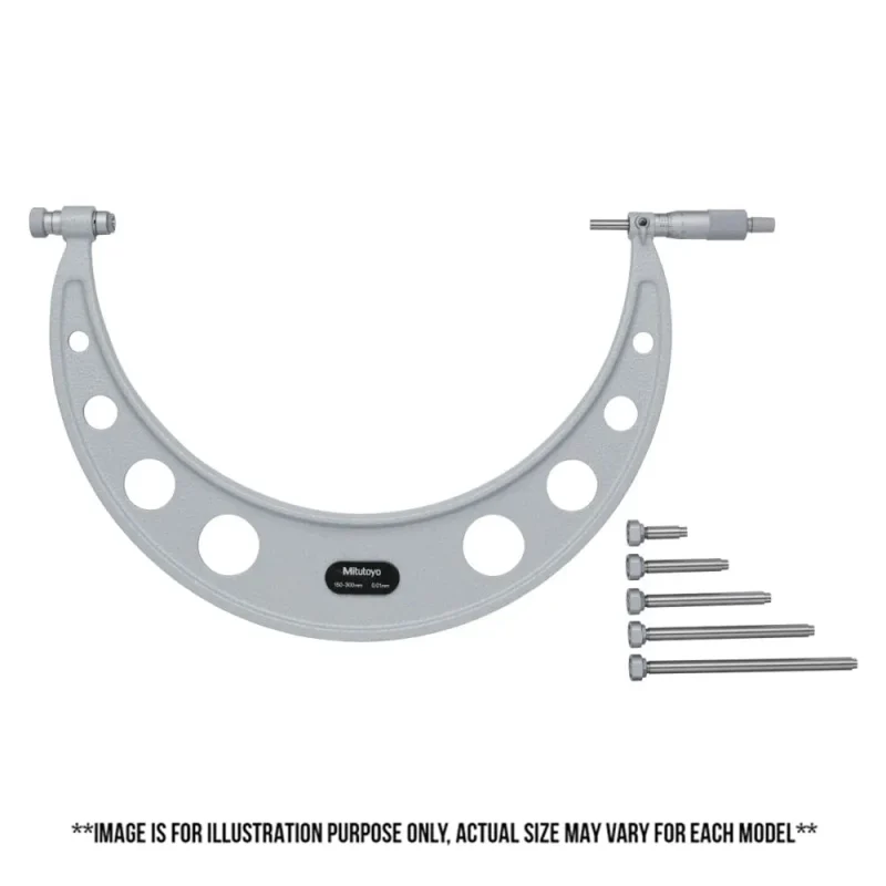 mitutoyo 104 series micrometer with interchangeable anvils