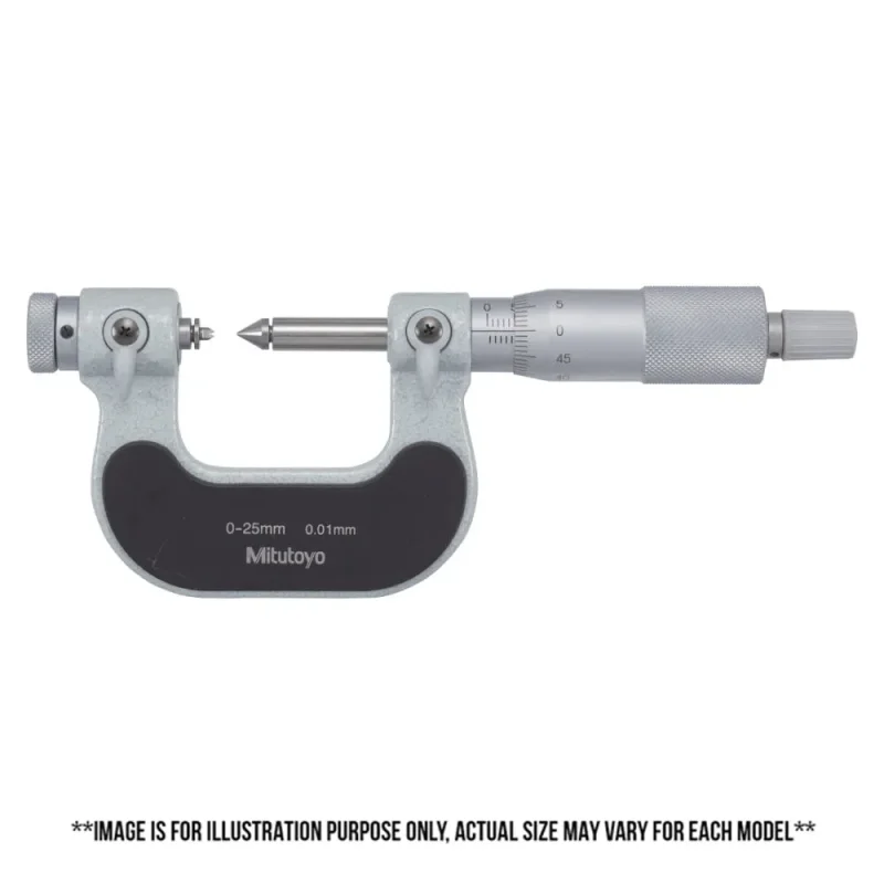 mitutoyo 126 series interchangeable screw thread micrometer