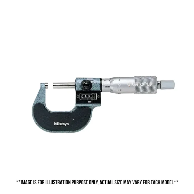 mitutoyo 193 series digit micrometers precision outside measurement