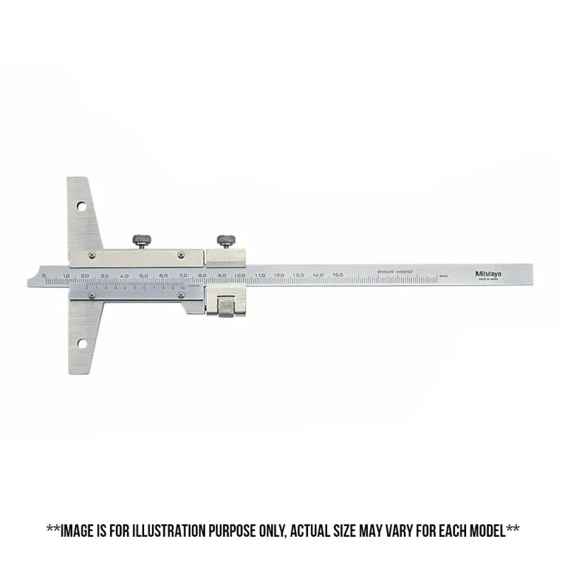 mitutoyo 527 series vernier depth gauge