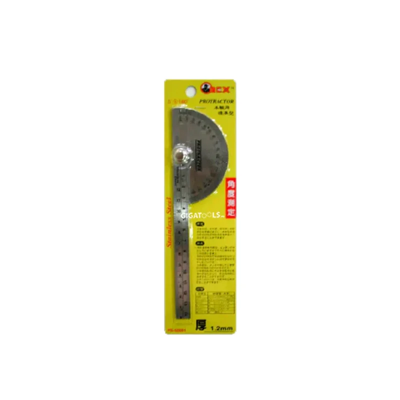 orex 8 stainless steel protractor precision measuring tool