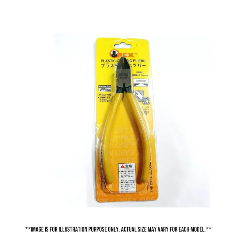 orex diagonal cutting pliers for plastic