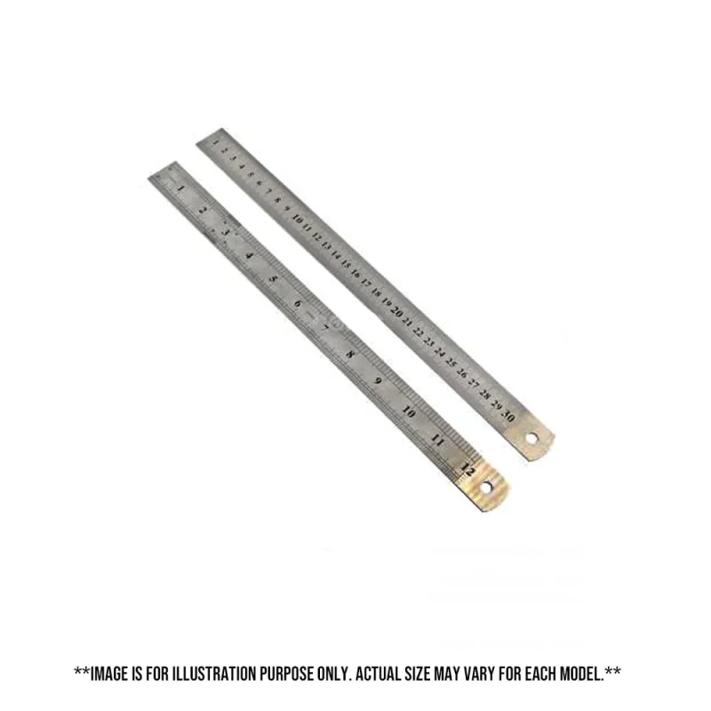 orex stainless steel ruler precision measurement tool