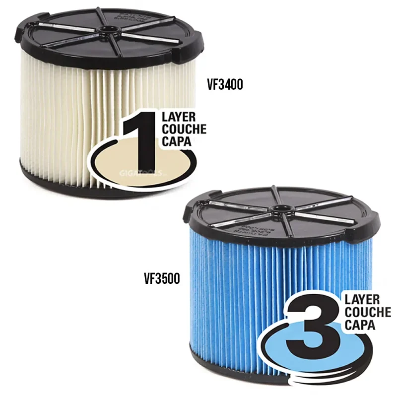 ridgid 4 gallon wet dry vacuum filters