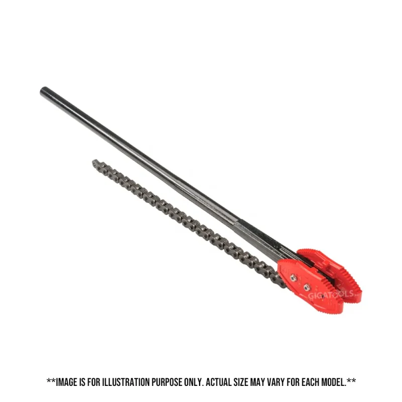 ridgid double end chain tongs for pipe