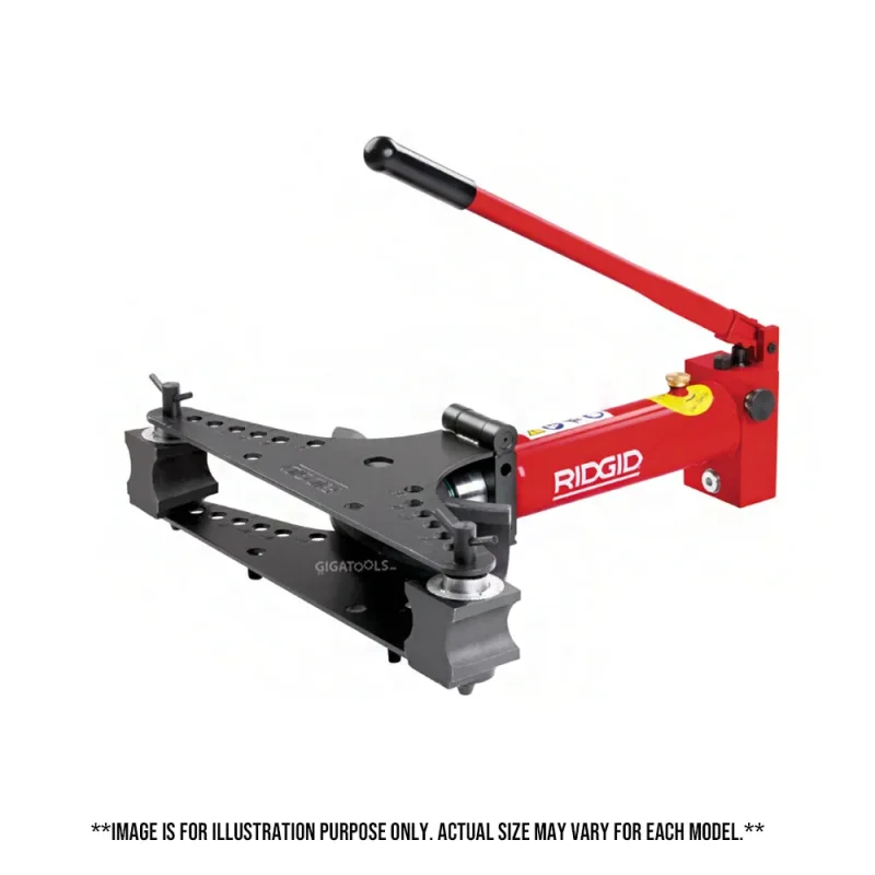 ridgid hydraulic benders tip up wing design