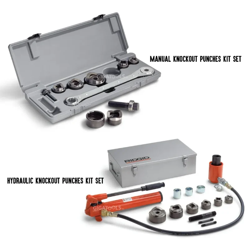 ridgid knockout punch kit manual hydraulic