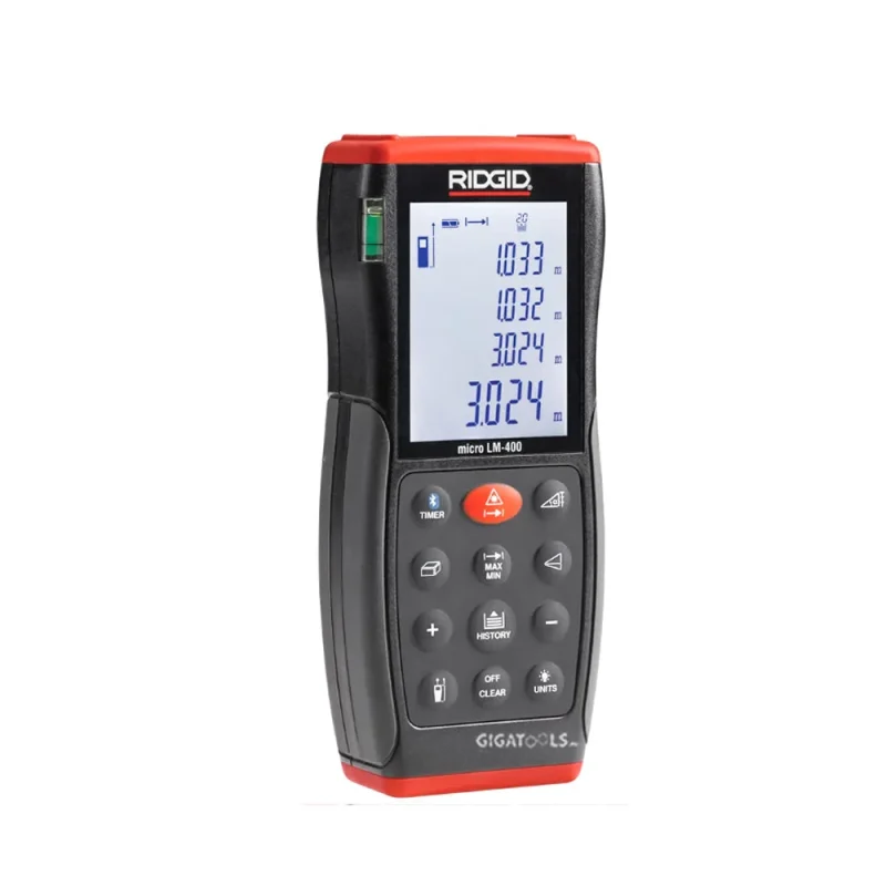 ridgid lm 400 advanced laser distance meter 36813