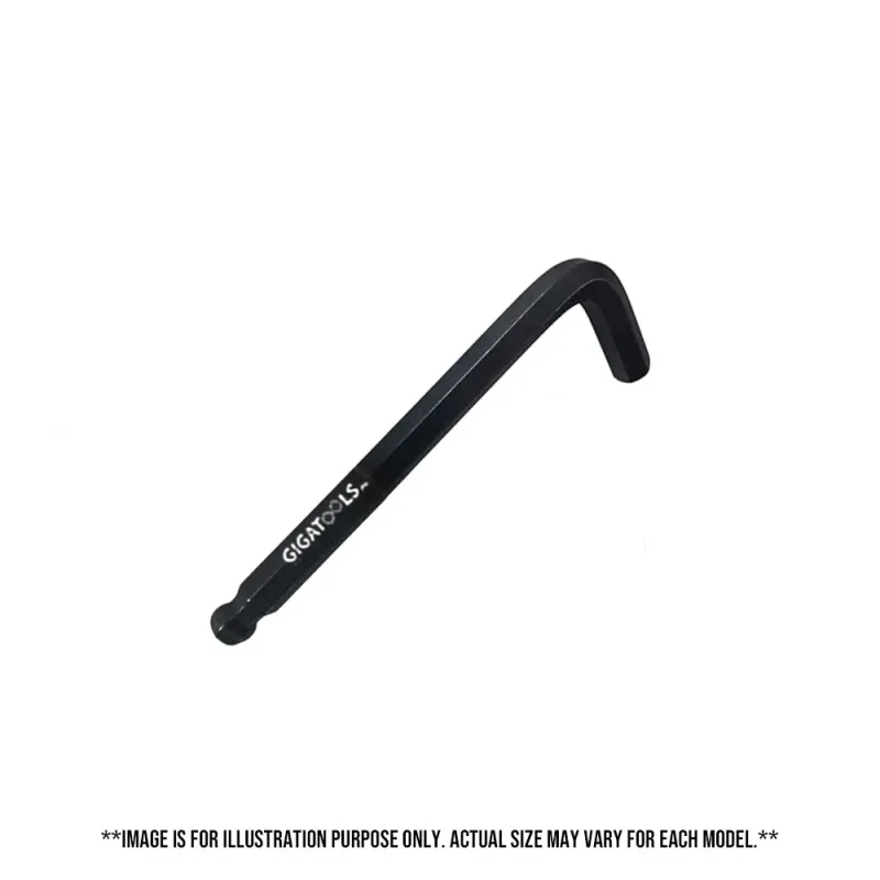 s ks ball point allen wrench black short arm usa