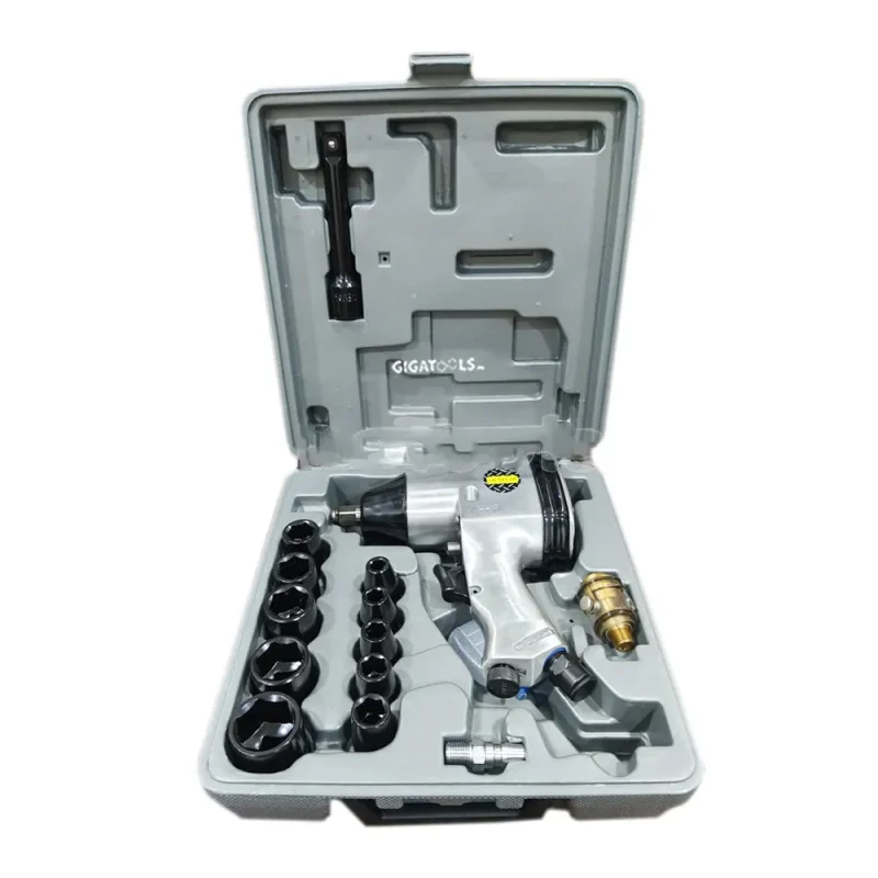 s ks tools 1 2 air impact wrench kit w 10pcs sockets hy 007