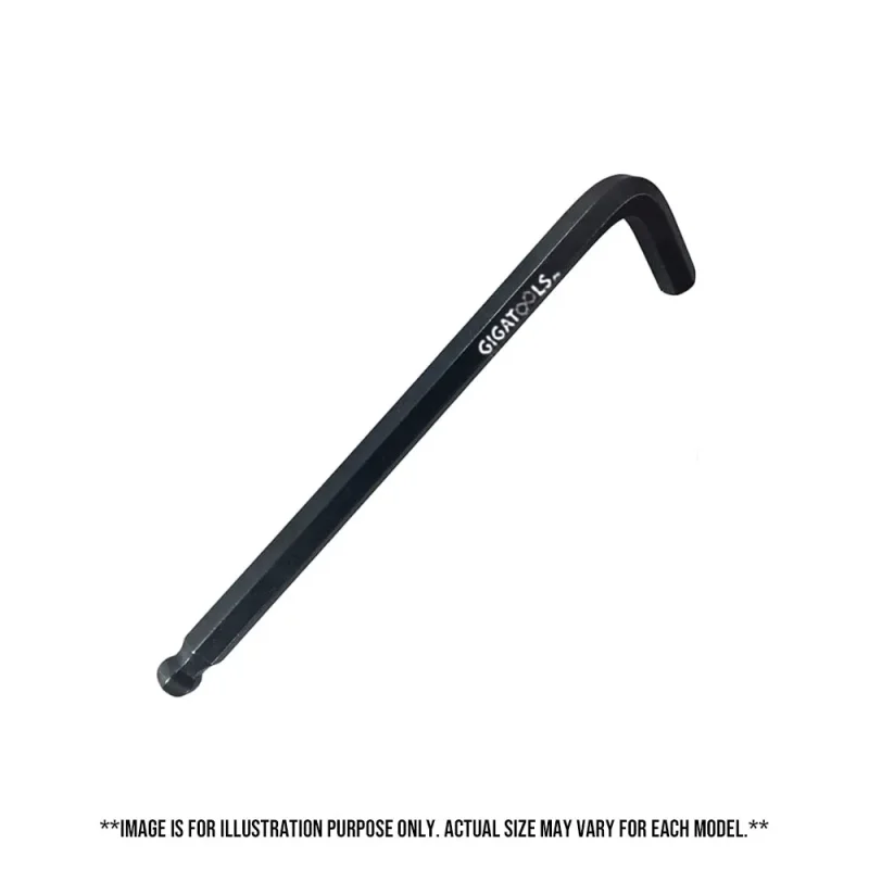 s ks tools ball point allen wrench long arm black