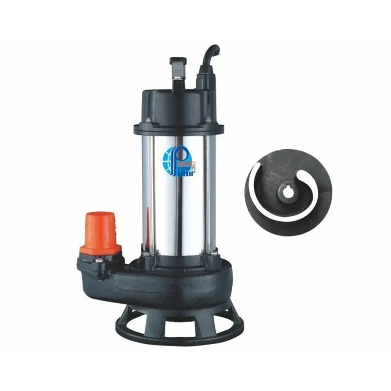 showfou ss submersible sewage pump non clog design