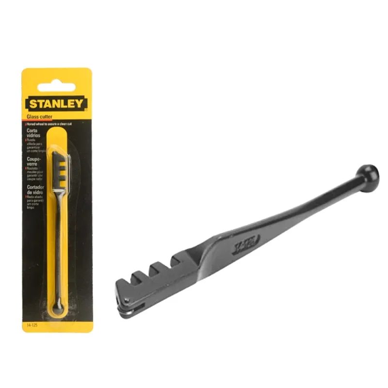 stanley 130mm glass cutter precision tool 14 125 22