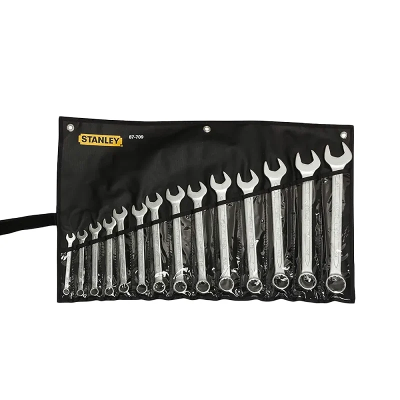 stanley 14 piece combination wrench set 3 8 1 1 4 87 709