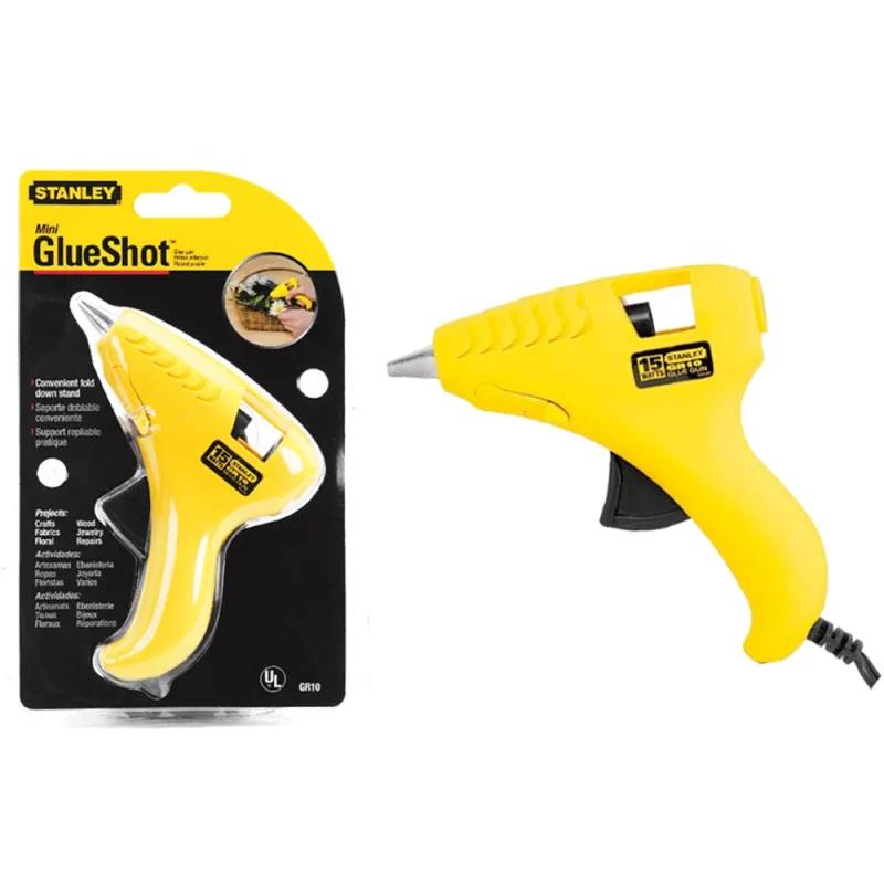 stanley 15w mini glue gun 69 gr10c ultra compact efficient