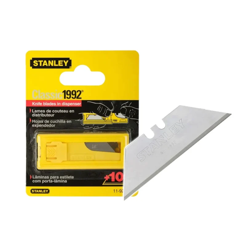 stanley 1992 heavy duty utility cutter blades 10 pack 11 921t 22