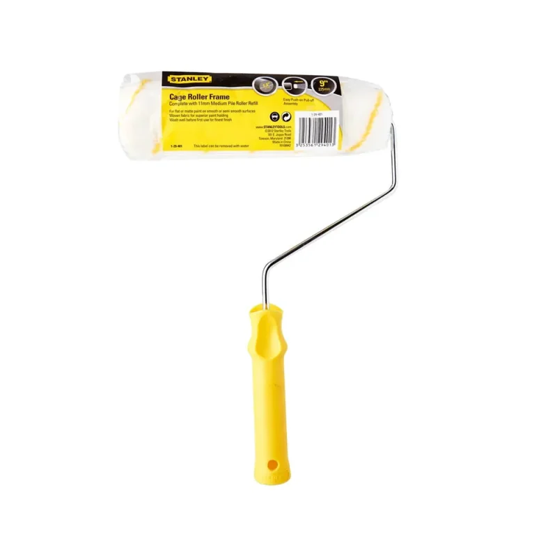 stanley 29 401 9 paint roller for smooth coverage