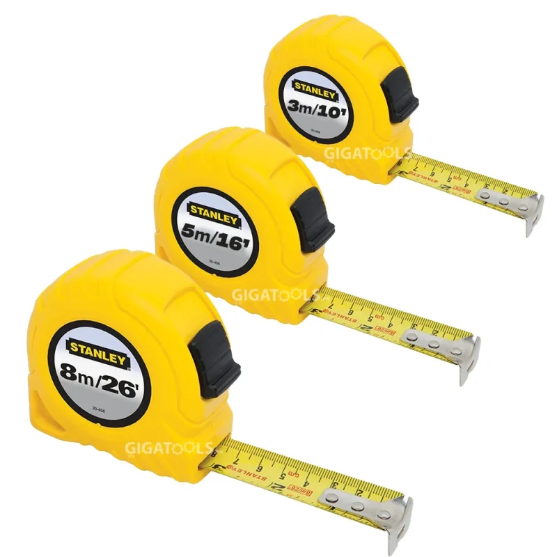 stanley 3m 8m tape measures