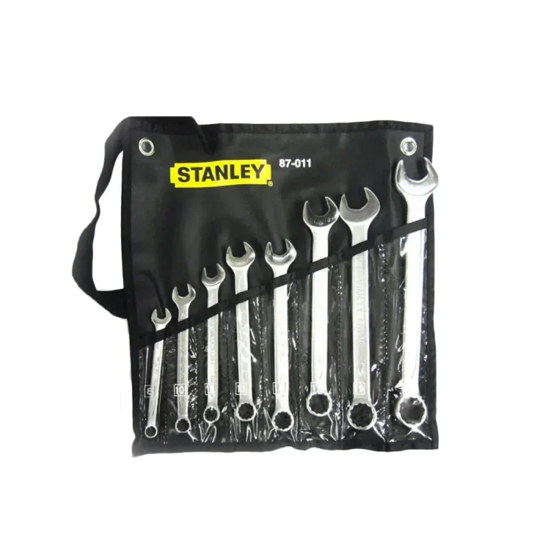 stanley 8 piece combination wrench set 8 22mm 87 011