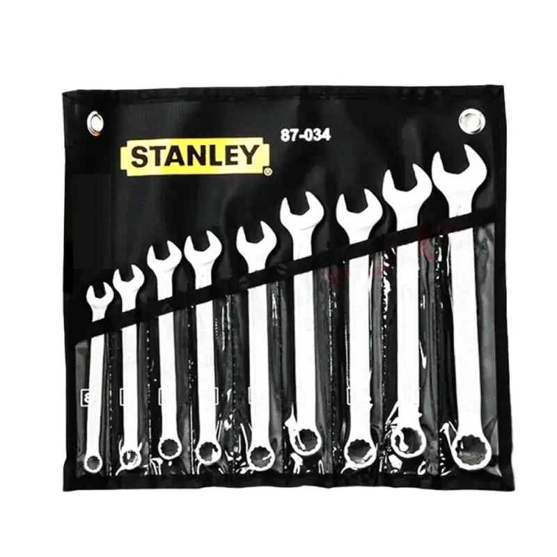 stanley 9 piece combination wrench set 8 17mm 87 034