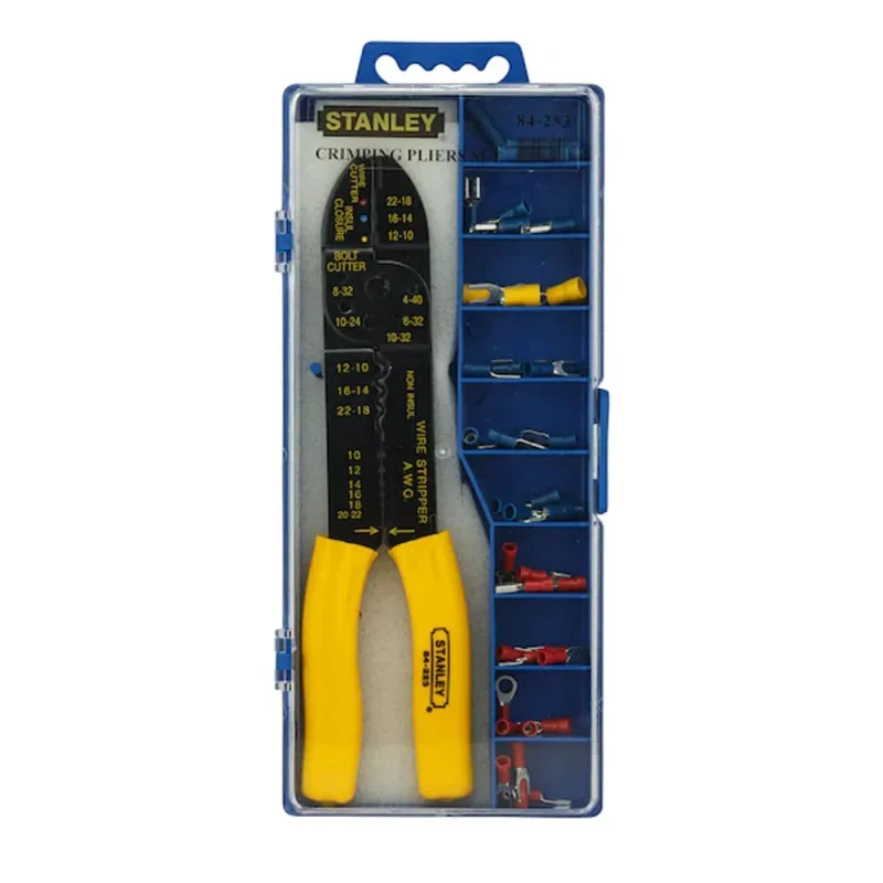 stanley 9 piece crimping plier set 84 253 22