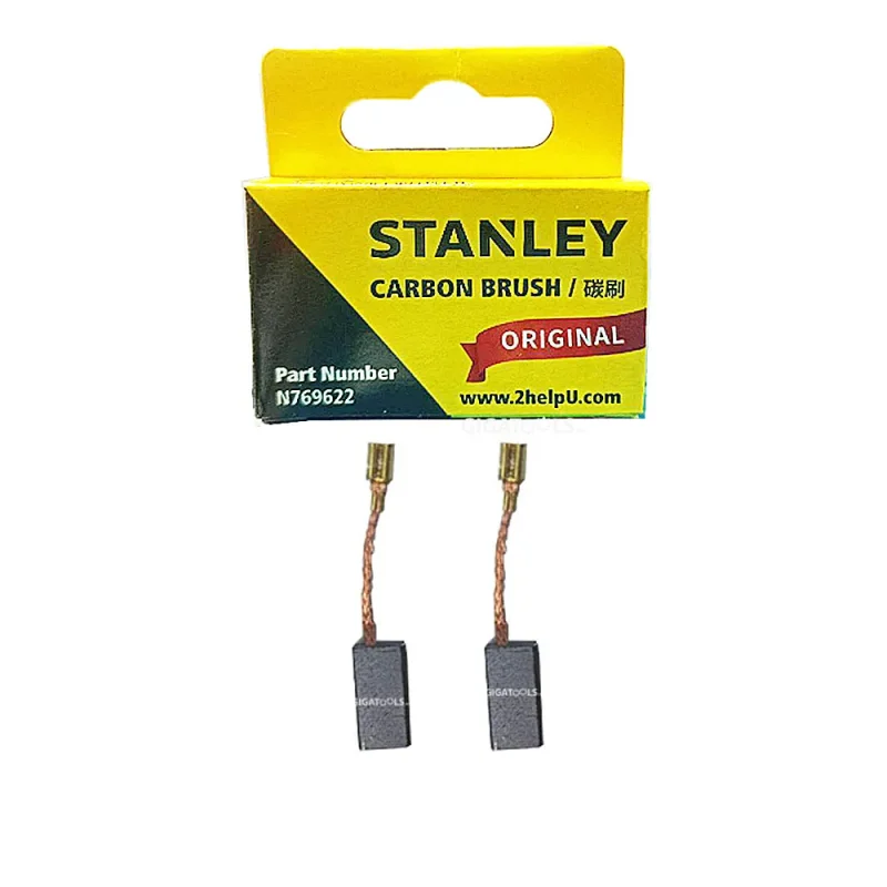 stanley carbon brush set for stgs5100 stgs6100 n769622 replacement