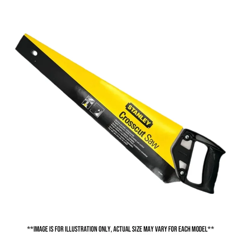 stanley crosscut hand saw with comfort grip pvc handle