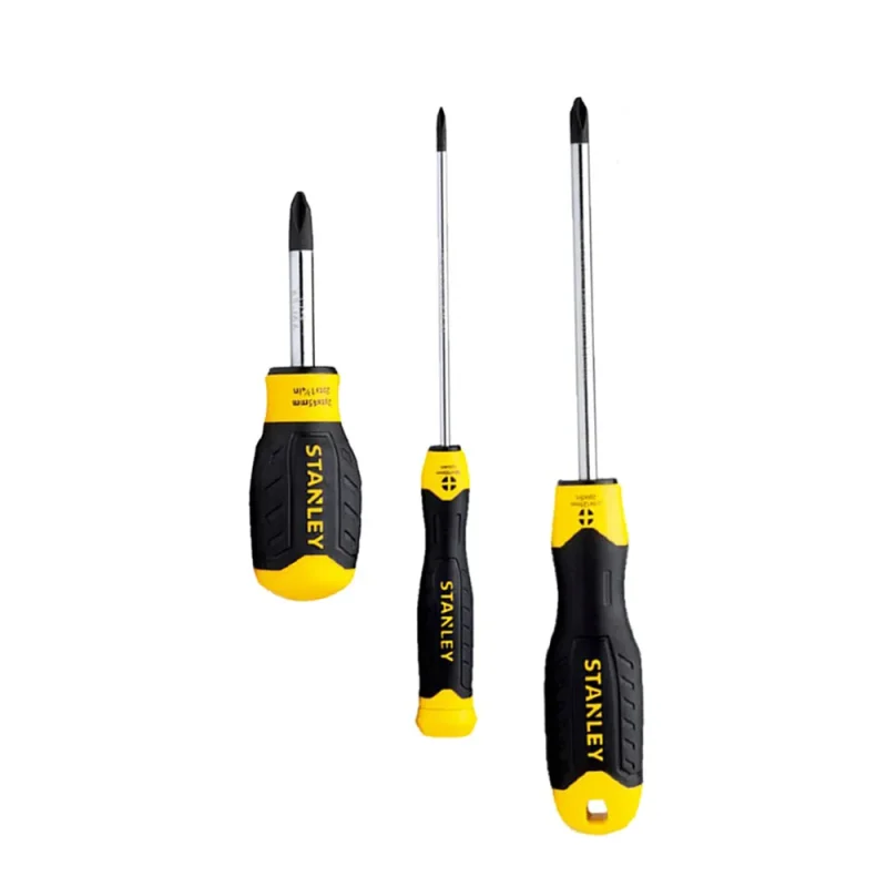 stanley cushion grip screwdriver set multi size 1