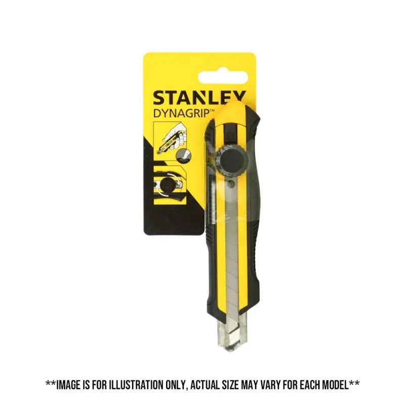 stanley dynagrip snap off knife precision cutting tool