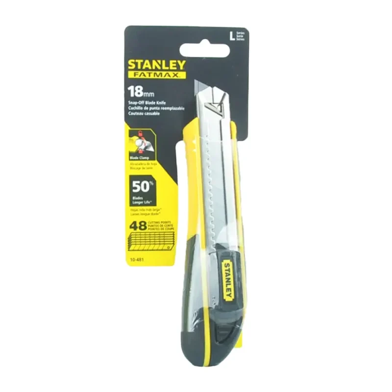 stanley fatmax 18mm snap off knife 10 481