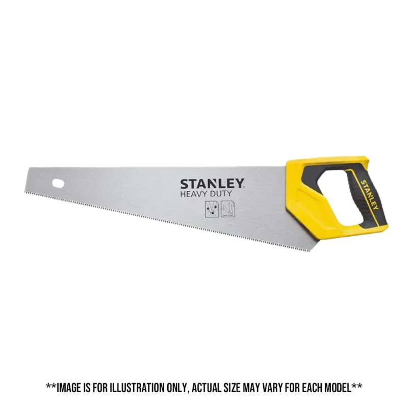 stanley heavy duty bi metal hand saw precision cutting tool