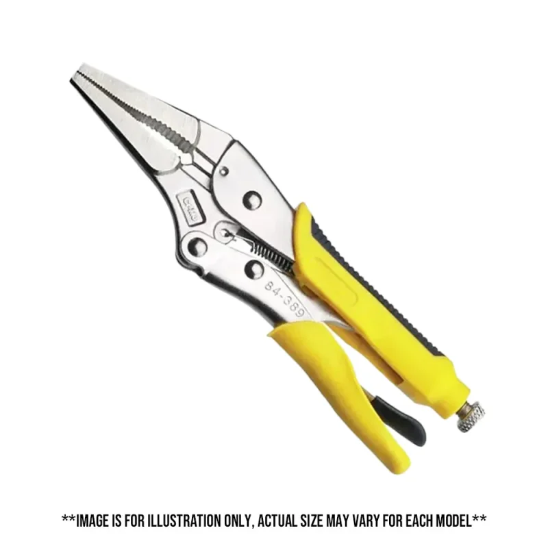 stanley long nose locking pliers precision tools for craftsmen