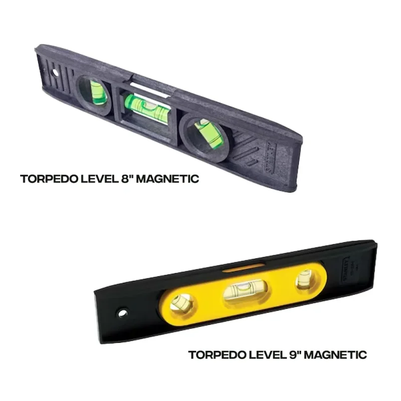 stanley magnetic torpedo level precision tool for perfect alignment